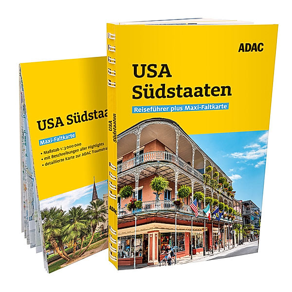 ADAC Reiseführer plus / ADAC Reiseführer plus USA Südstaaten, Ralf Johnen