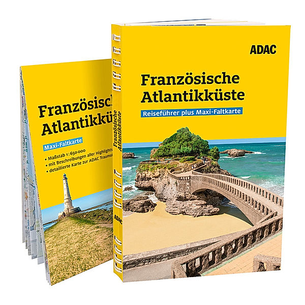 ADAC Reiseführer plus Französische Atlantikküste, Jonas Fieder