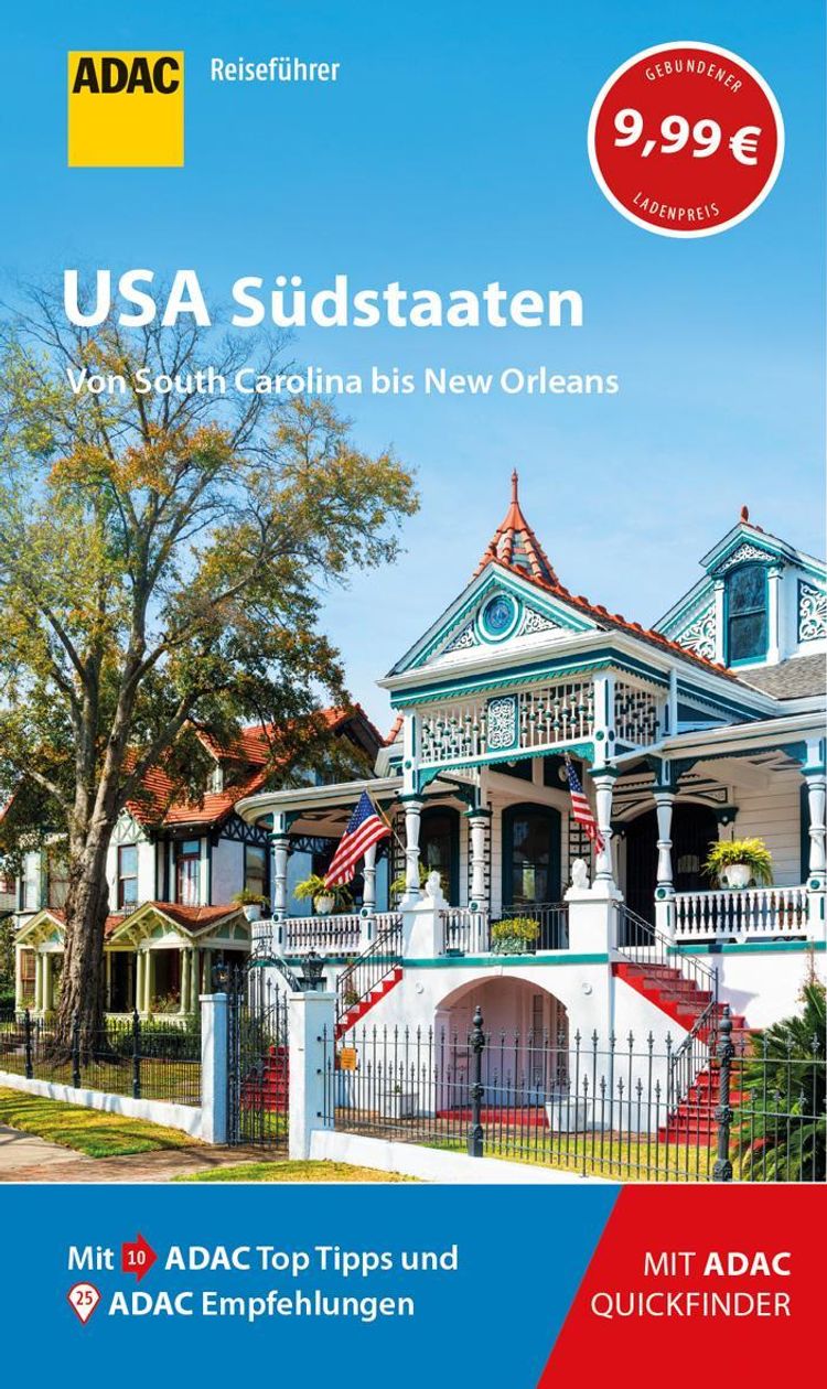 ADAC Reiseführer USA Südstaaten Buch versandkostenfrei bei Weltbild.de