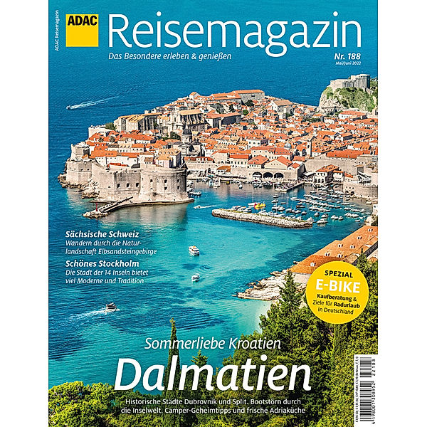 ADAC Reisemagazin mit Titelthema Dalmatien