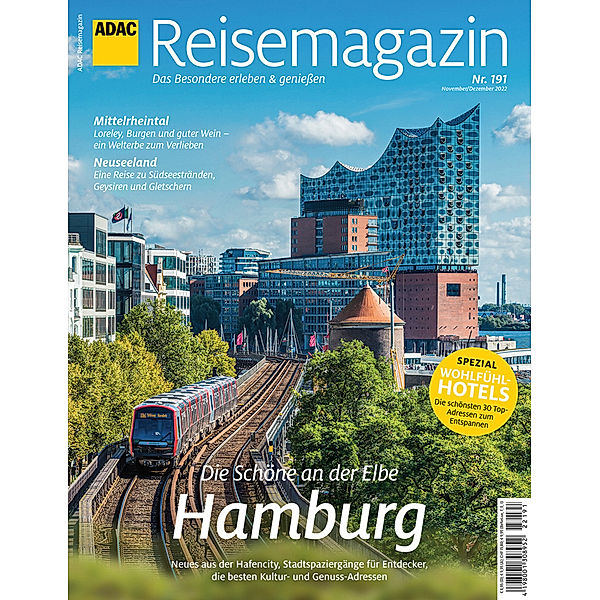 ADAC Reisemagazin mit Titelthema Hamburg