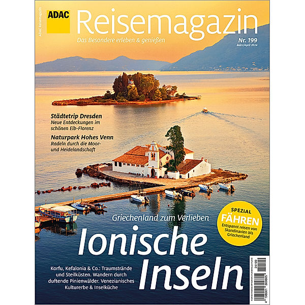 ADAC Reisemagazin mit Titelthema Ionische Inseln