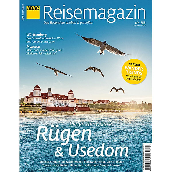 ADAC Reisemagazin Schwerpunkt Rügen + Usedom/Mecklenburg Vorpommern