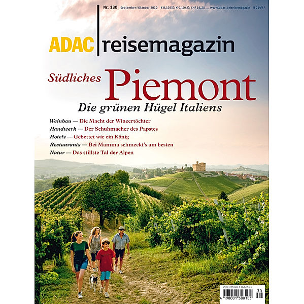 ADAC Reisemagazin Südliches Piemont