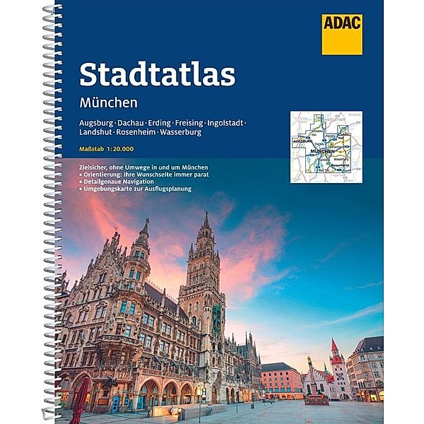 ADAC Stadtatlas München 1:20.000