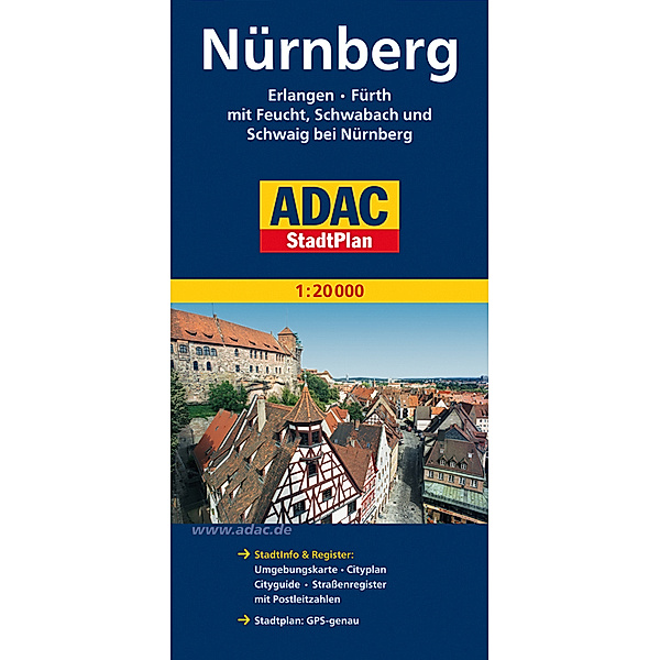 ADAC StadtPlan Nürnberg