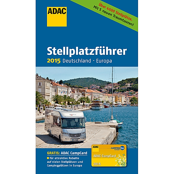 ADAC Stellplatzführer Deutschland, Europa 2015