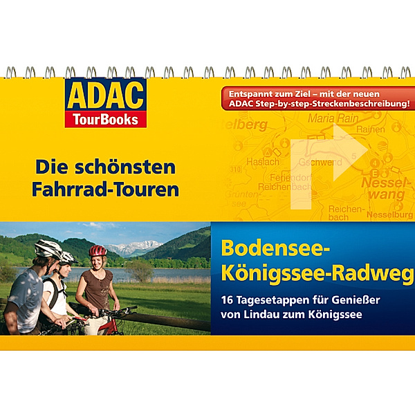 ADAC TourBooks Die schönsten Fahrrad-Touren, Bodensee-Königssee-Radweg, Thorsten Brönner