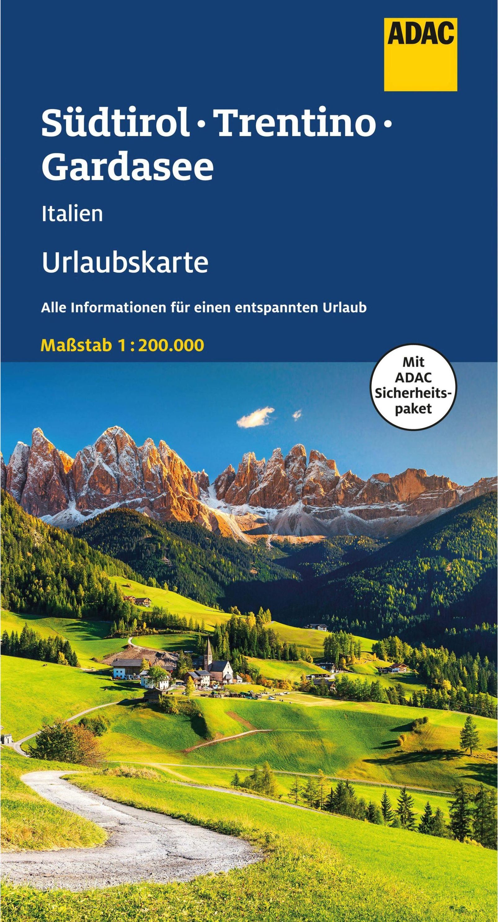 ADAC Urlaubskarte Italien: Südtirol, Trentino, Gardasee 1:200.000 Buch  versandkostenfrei bei Weltbild.de bestellen