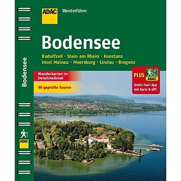 ADAC Wanderführer Bodensee inklusive Gratis Tour App