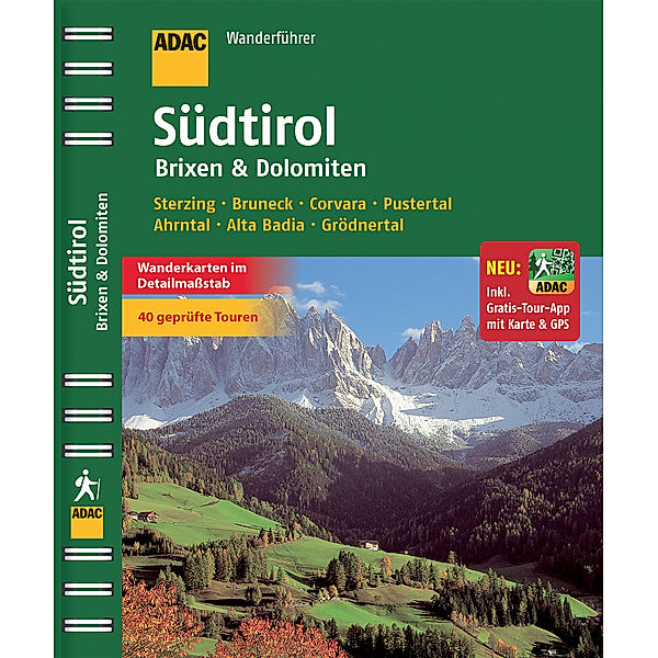 ADAC Wanderführer Südtirol, Brixen & Dolomiten