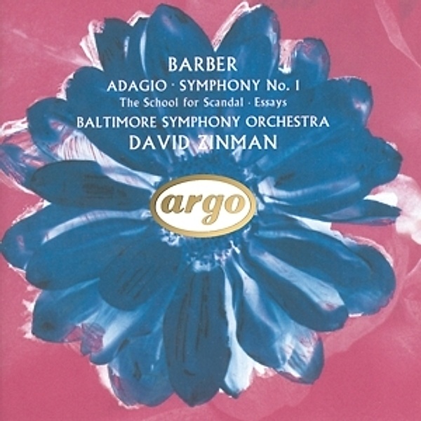 Adagio/Sinfonie 1, David Zinman, Balso