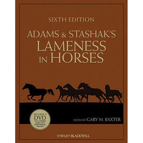 Adams & Stashak's Lameness in Horses, w. DVD, Gary Baxter