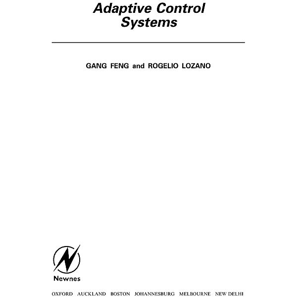 Adaptive Control Systems, Gang Feng, Rogelio Lozano