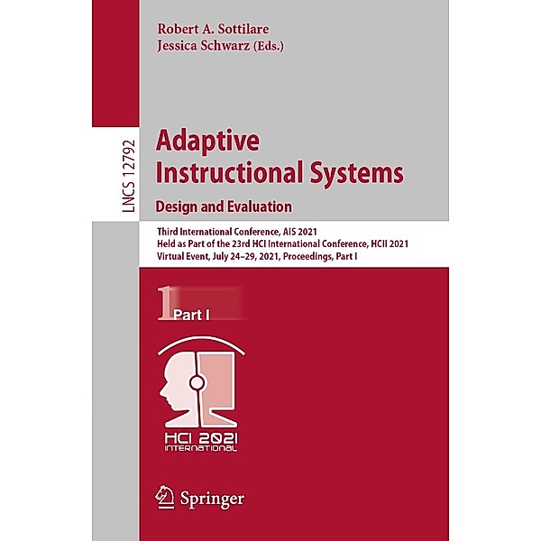 Adaptive Instructional Systems. Design and Evaluation / Lecture Notes in Computer Science Bd.12792