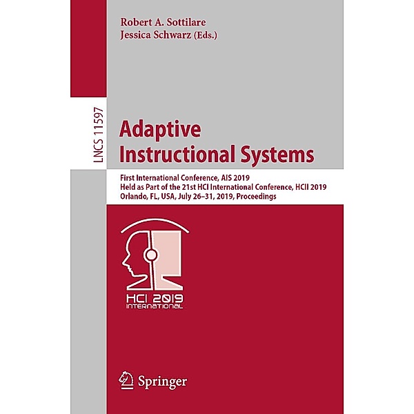 Adaptive Instructional Systems / Lecture Notes in Computer Science Bd.11597