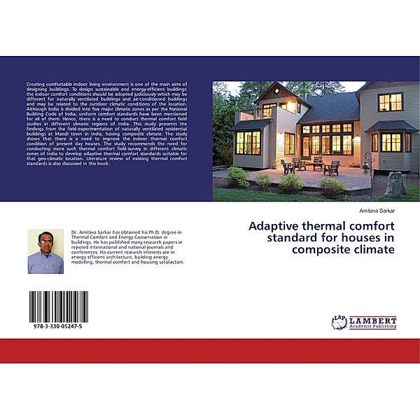 Adaptive thermal comfort standard for houses in composite climate, Amitava Sarkar