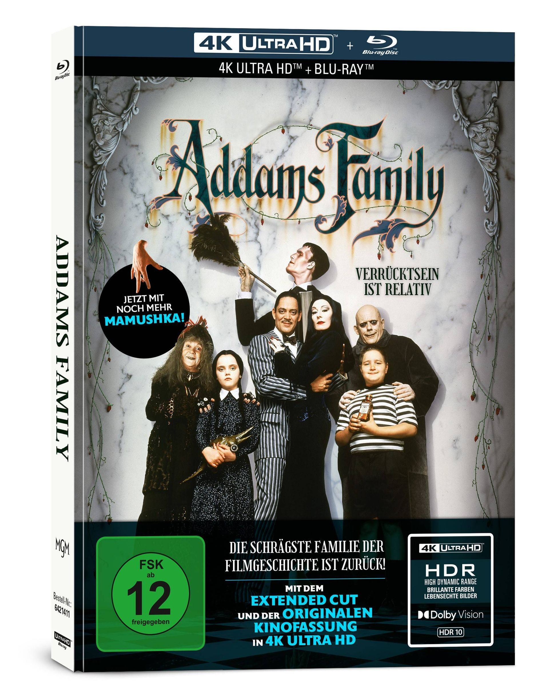Addams Family - 2-Disc Limited Collector's Edition im Mediabook 4K Ultra HD  Film | Weltbild.de