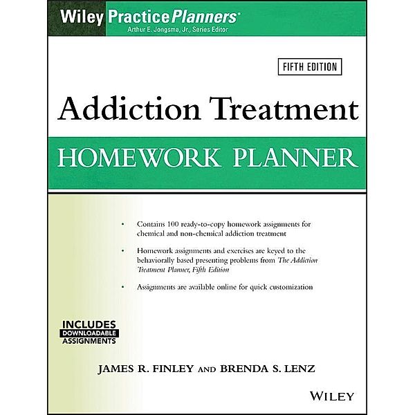 Addiction Treatment Homework Planner / Practice Planners