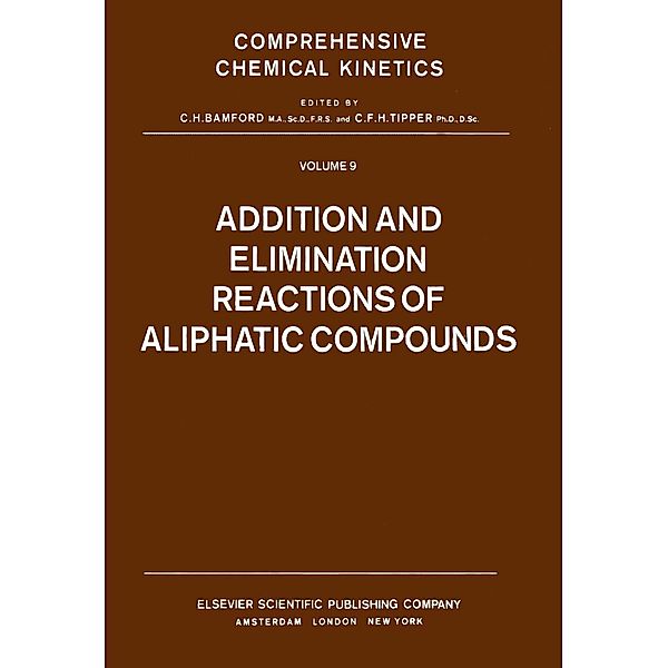 Addition and Elimination Reactions of Aliphatic Compounds
