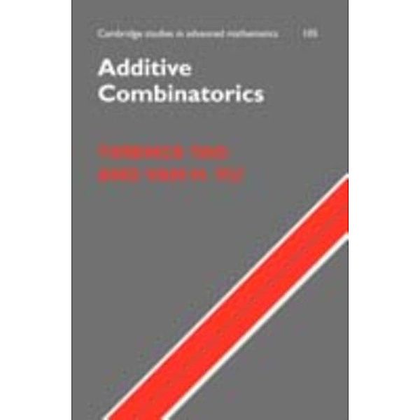 Additive Combinatorics, Terence Tao