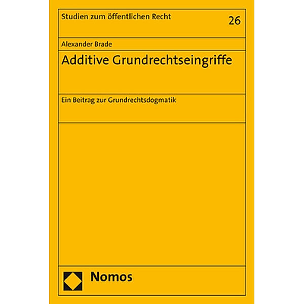 Additive Grundrechtseingriffe, Alexander Brade