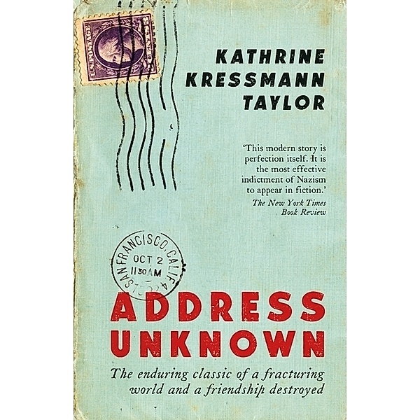 Address Unknown, Kathrine Kressmann Taylor