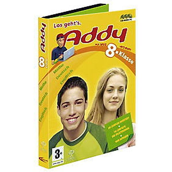 Addy Klasse 8 - Deutsch, Mathe, Englisch, Cd-rom