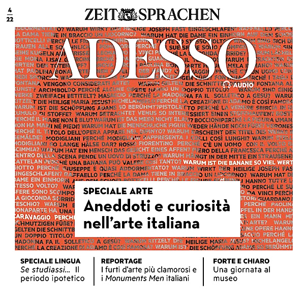 ADESSO Audio - Italienisch lernen Audio - Anekdoten und Kuriositäten in der italienischen Kunst, Eliana Giuratrabocchetti, Iacono; Giovanna
