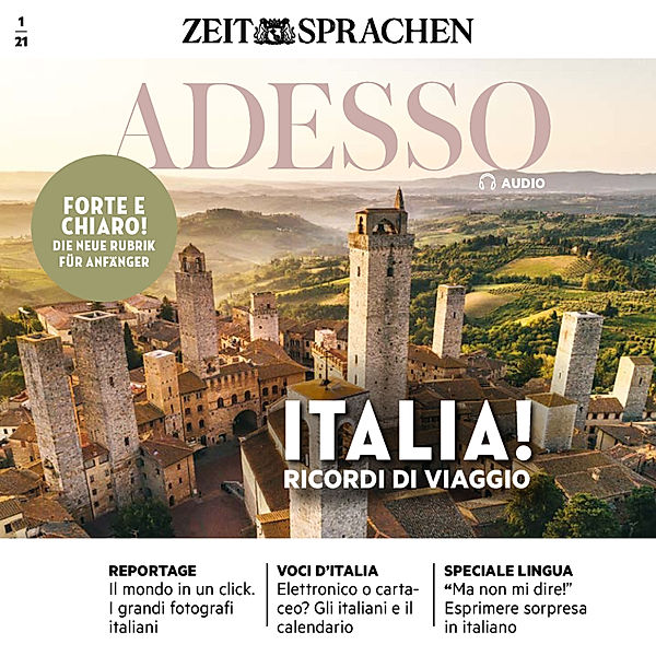 ADESSO Audio - Italienisch lernen Audio - Erinnerungen an Italienreisen, Eliana Giuratrabocchetti, Iacono; Giovanna