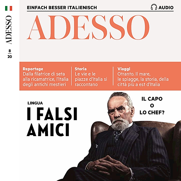 ADESSO Audio - Italienisch lernen Audio - Falsche Freunde, Eliana Giuratrabocchetti, Iacono; Giovanna
