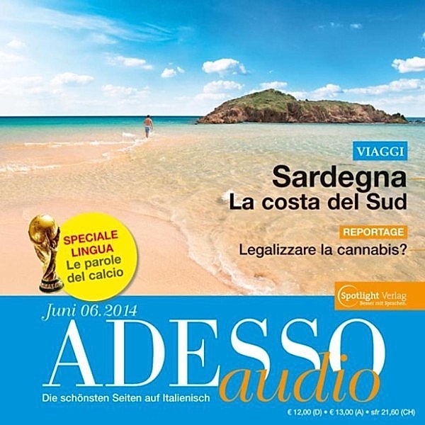 ADESSO Audio - Italienisch lernen Audio - Fussball und Sprache, Spotlight Verlag