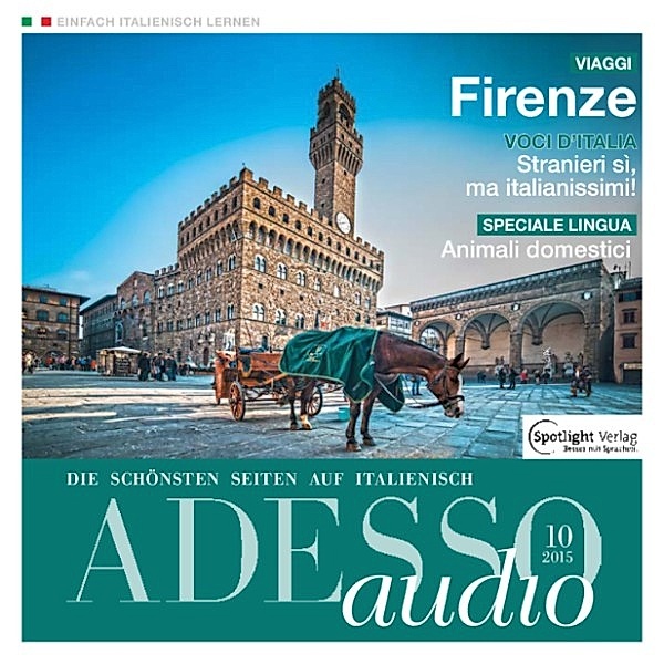 ADESSO Audio - Italienisch lernen Audio - Haustiere, Spotlight Verlag