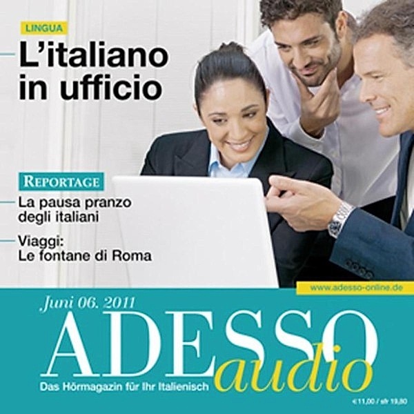 ADESSO Audio - Italienisch lernen Audio - Im Büro, Marina Collaci