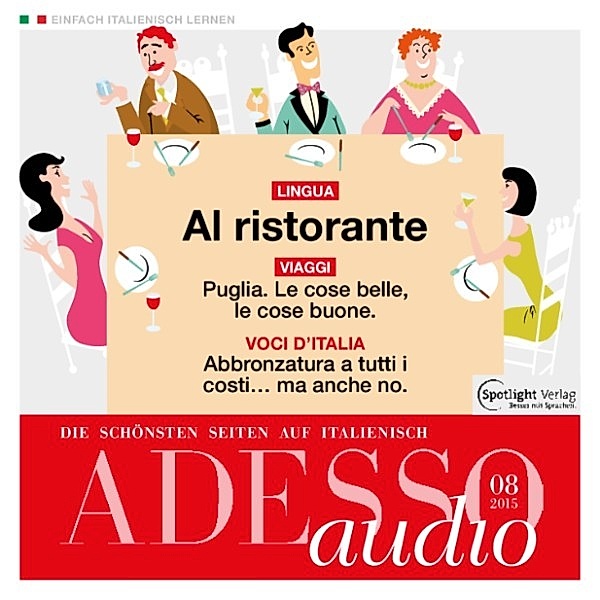 ADESSO Audio - Italienisch lernen Audio - Im Restaurant, Spotlight Verlag
