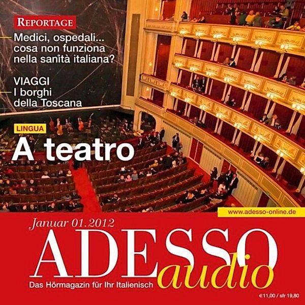 ADESSO Audio - Italienisch lernen Audio - Im Theater, Rossella Dimola