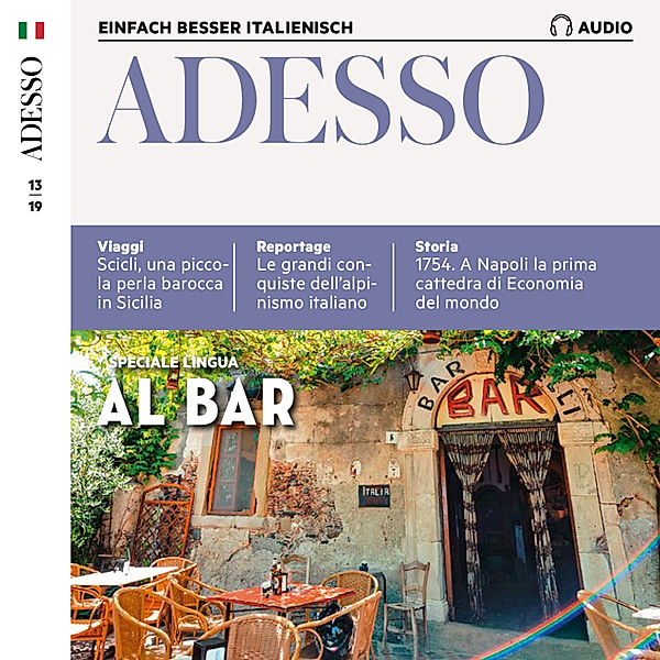 ADESSO Audio - Italienisch lernen Audio - In der Bar, Spotlight Verlag