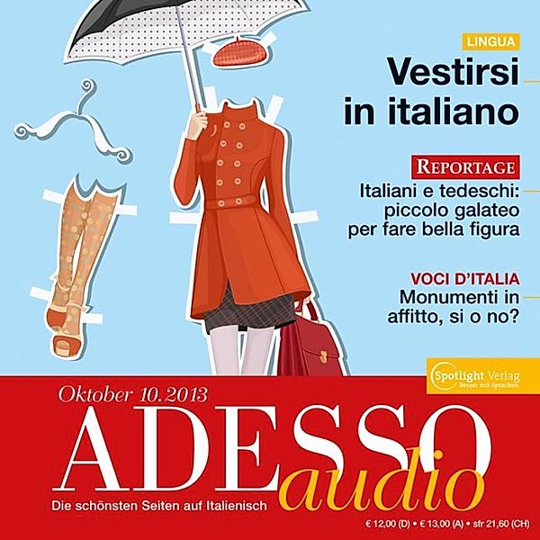 ADESSO Audio - Italienisch lernen Audio - Kleidung und Mode, Spotlight Verlag