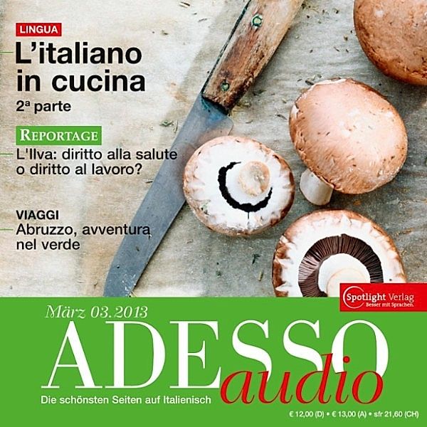 ADESSO Audio - Italienisch lernen Audio - Kochen auf Italienisch 2, Spotlight Verlag