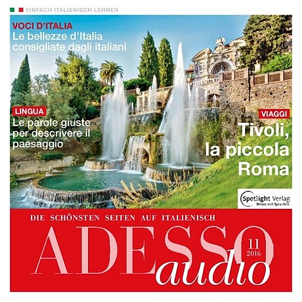 ADESSO Audio - Italienisch lernen Audio - Landschaften beschreiben, Spotlight Verlag