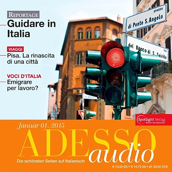 ADESSO Audio - Italienisch lernen Audio - Pisa, Spotlight Verlag