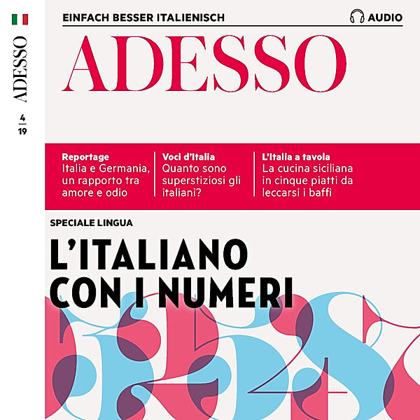 ADESSO Audio - Italienisch lernen Audio - Redewendungen mit Zahlen, Spotlight Verlag