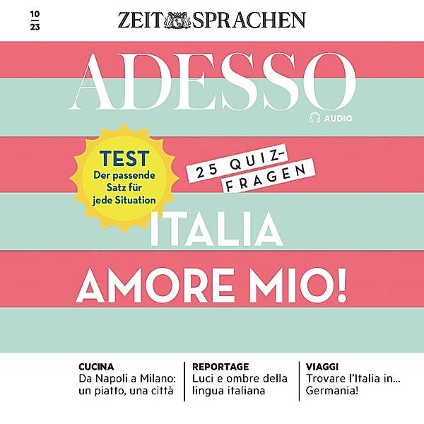 ADESSO Audio - Italienisch lernen Audio - Test, Eliana Giuratrabocchetti, Iacono; Giovanna