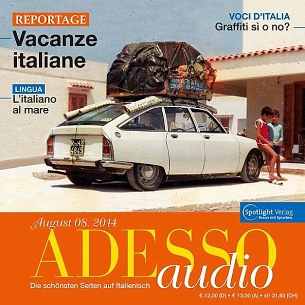 ADESSO Audio - Italienisch lernen Audio - Urlaub am Strand, Spotlight Verlag