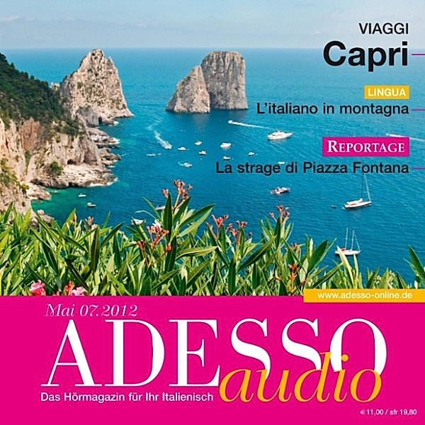 ADESSO Audio - Italienisch lernen Audio - Wandern und Bergsteigen, Rossella Dimola