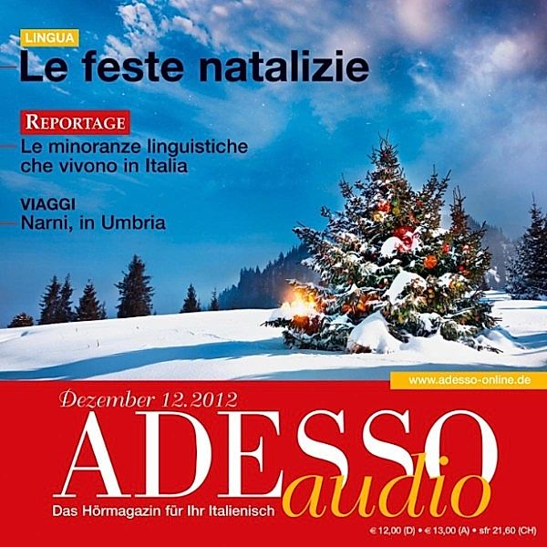 ADESSO Audio - Italienisch lernen Audio - Weihnachten auf Italienisch, Spotlight Verlag