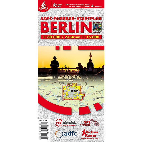 ADFC-Fahrrad-Stadtplan Berlin