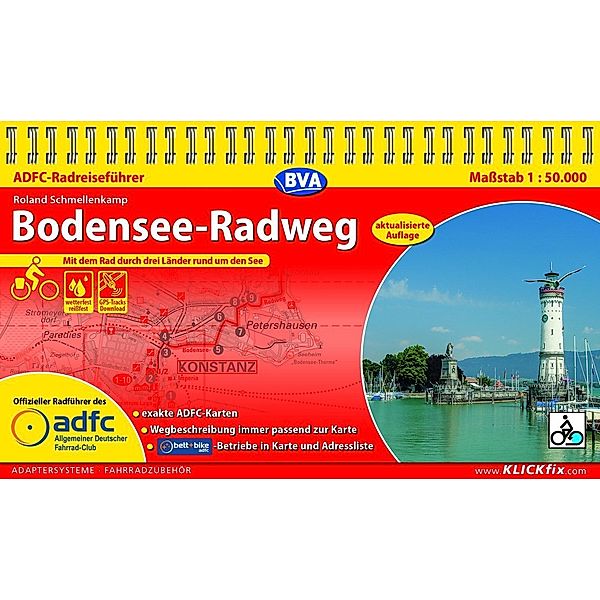 ADFC-Radreiseführer Bodensee-Radweg, Roland Schmellenkamp