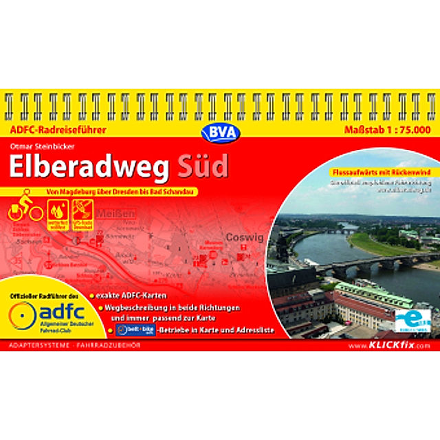 ADFC-Radreiseführer Elberadweg Süd Buch versandkostenfrei bei Weltbild.de