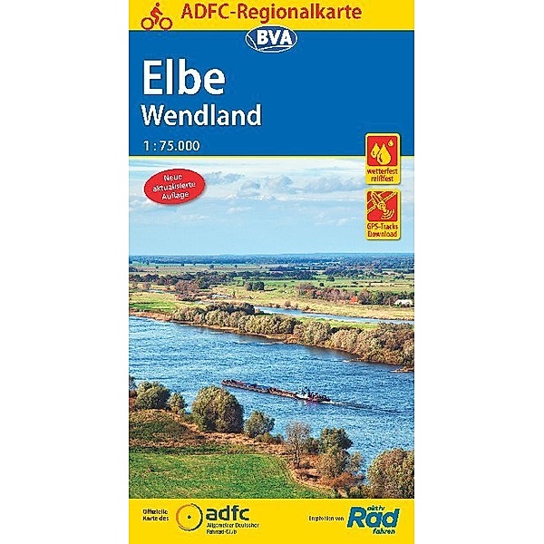 ADFC-Regionalkarte / ADFC-Regionalkarte Elbe Wendland 1:75.000, reiß- und wetterfest, GPS-Tracks Download